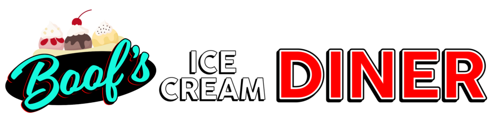 Boofs Ice Cream Diner Logo