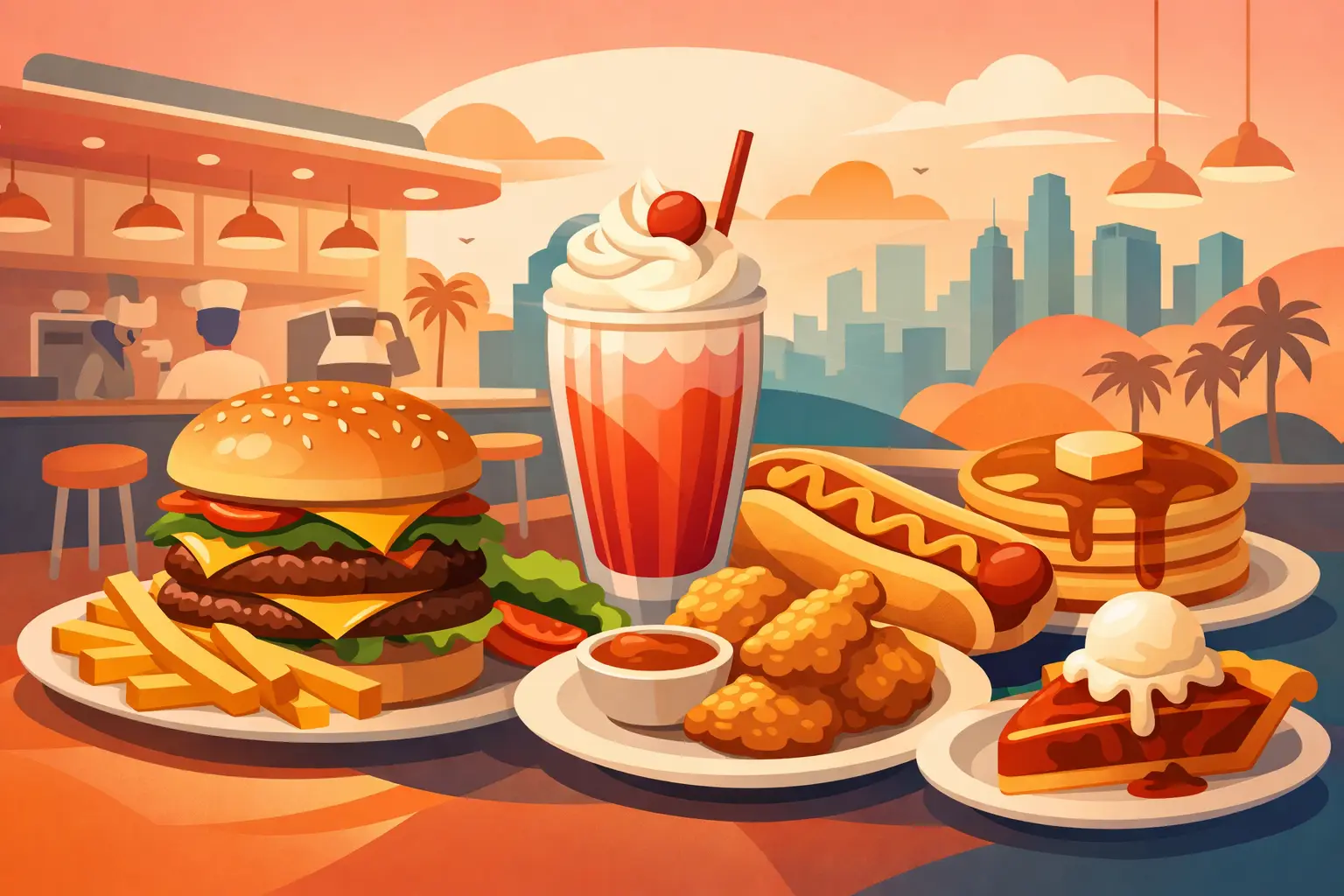 American Diner Food Guide for Big Cravings