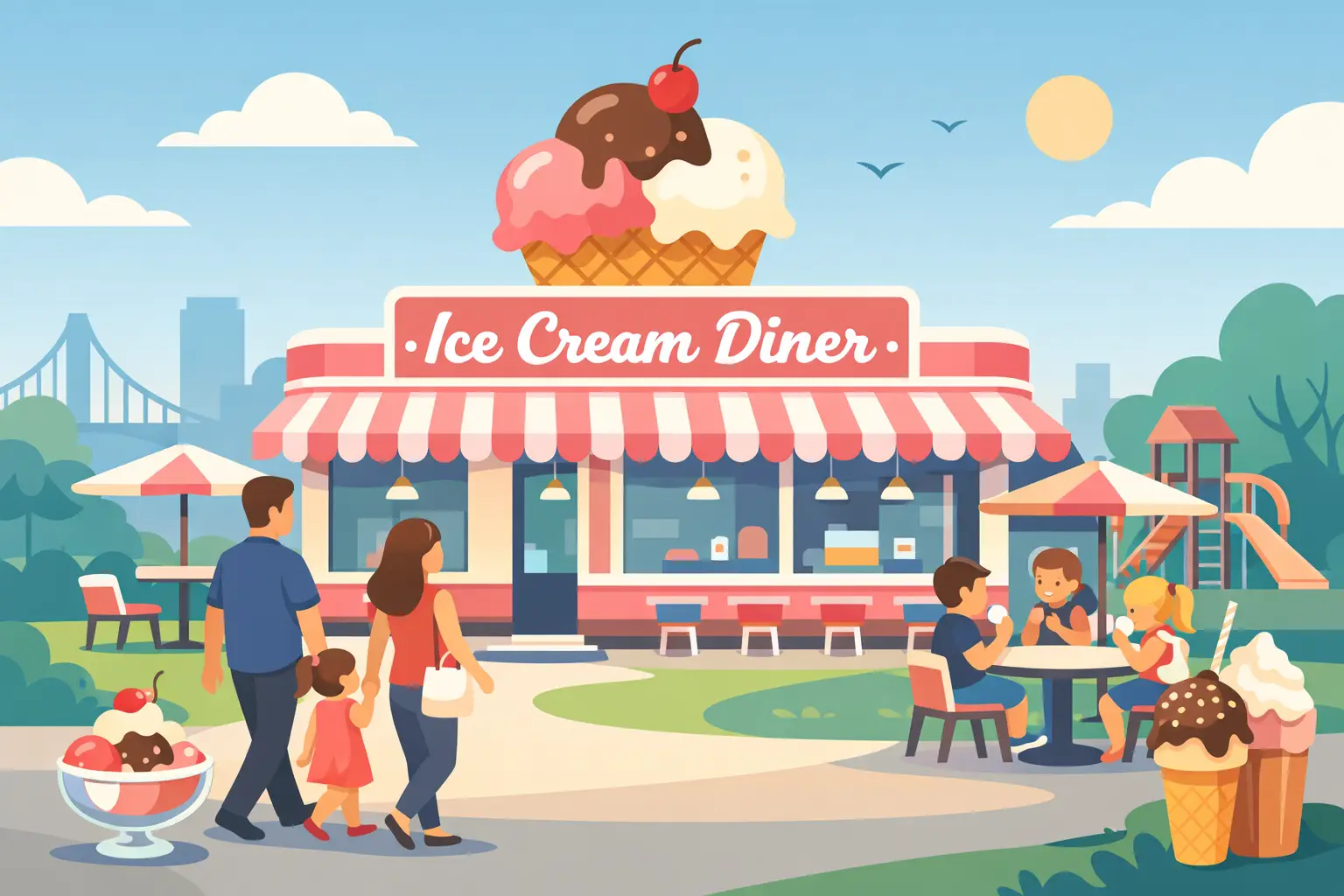 Ice Cream Diner Hamilton Families Crave