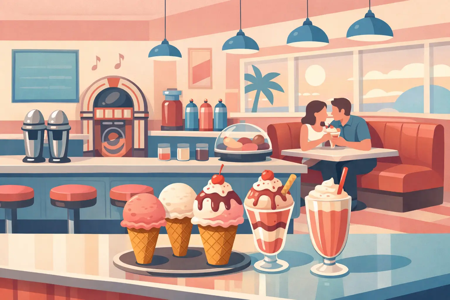 Why an Ice Cream Diner Hits Different