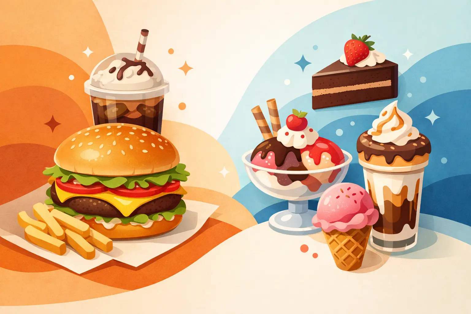 A Tasty Guide to Dessert and Burger Combos