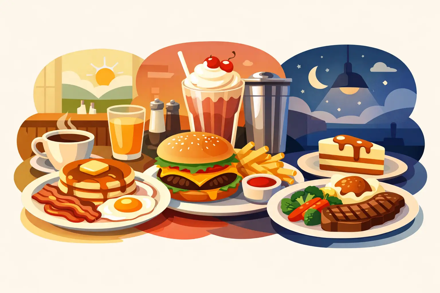 All Day Diner Menu for Big Cravings Anytime
