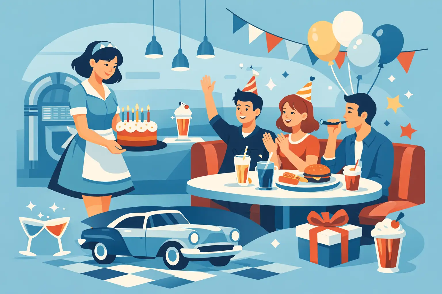 How to Plan Diner Birthday Party Fun