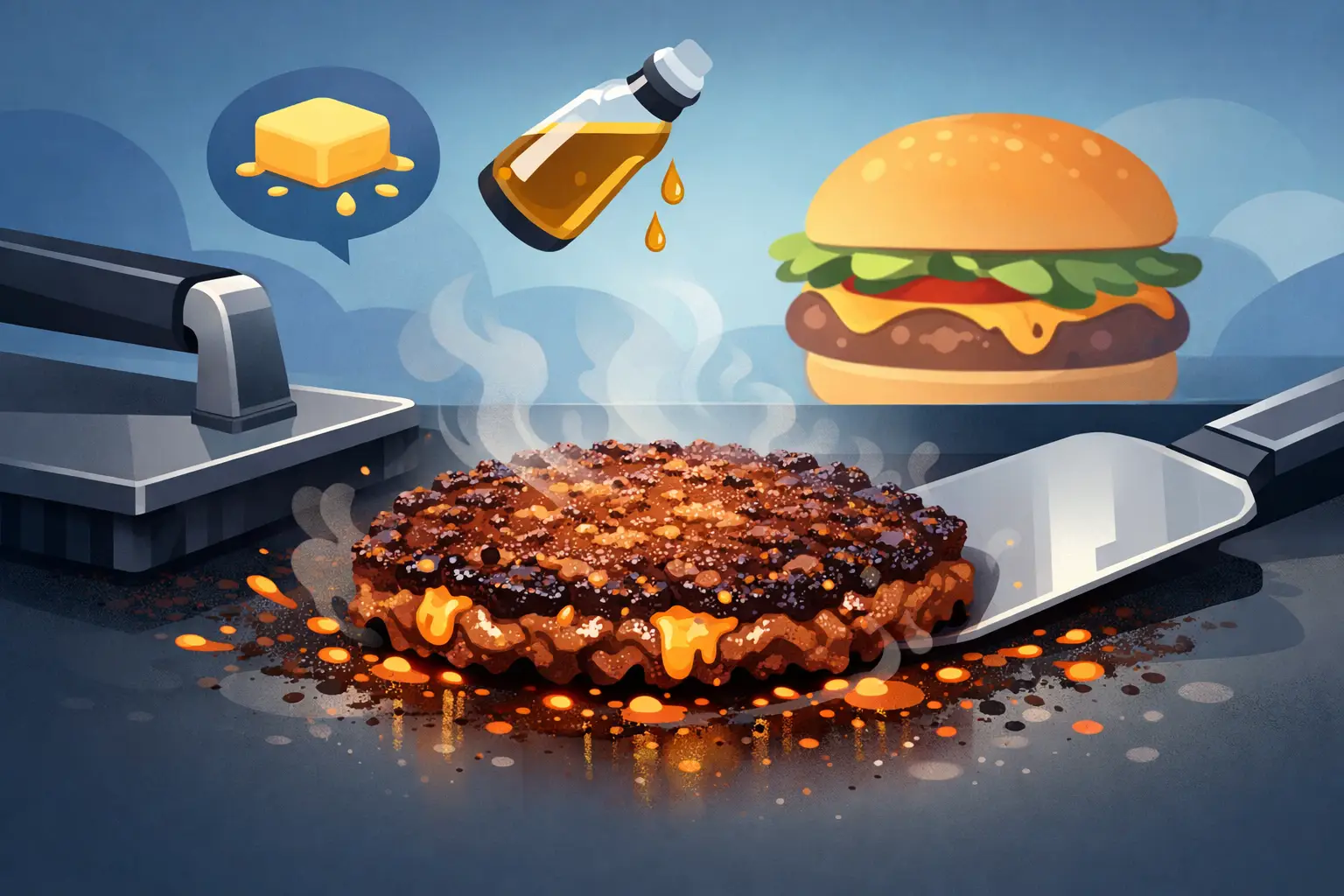 What Makes Smash Burgers Crispy?