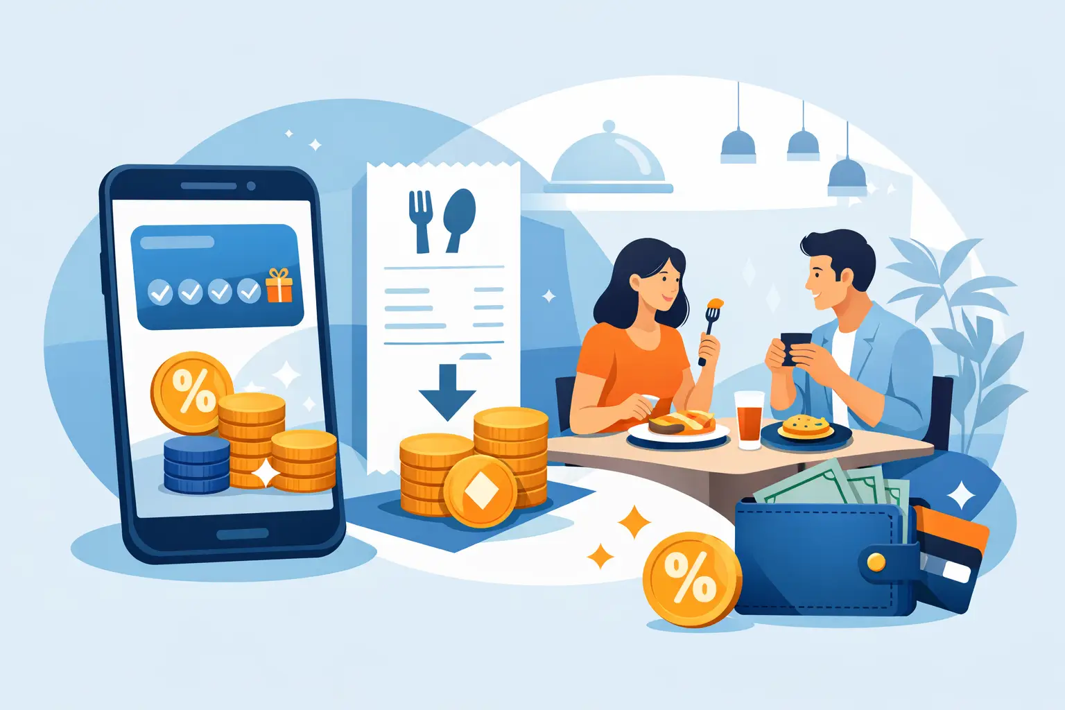 A Loyalty Savings Example for Every Diner Visit