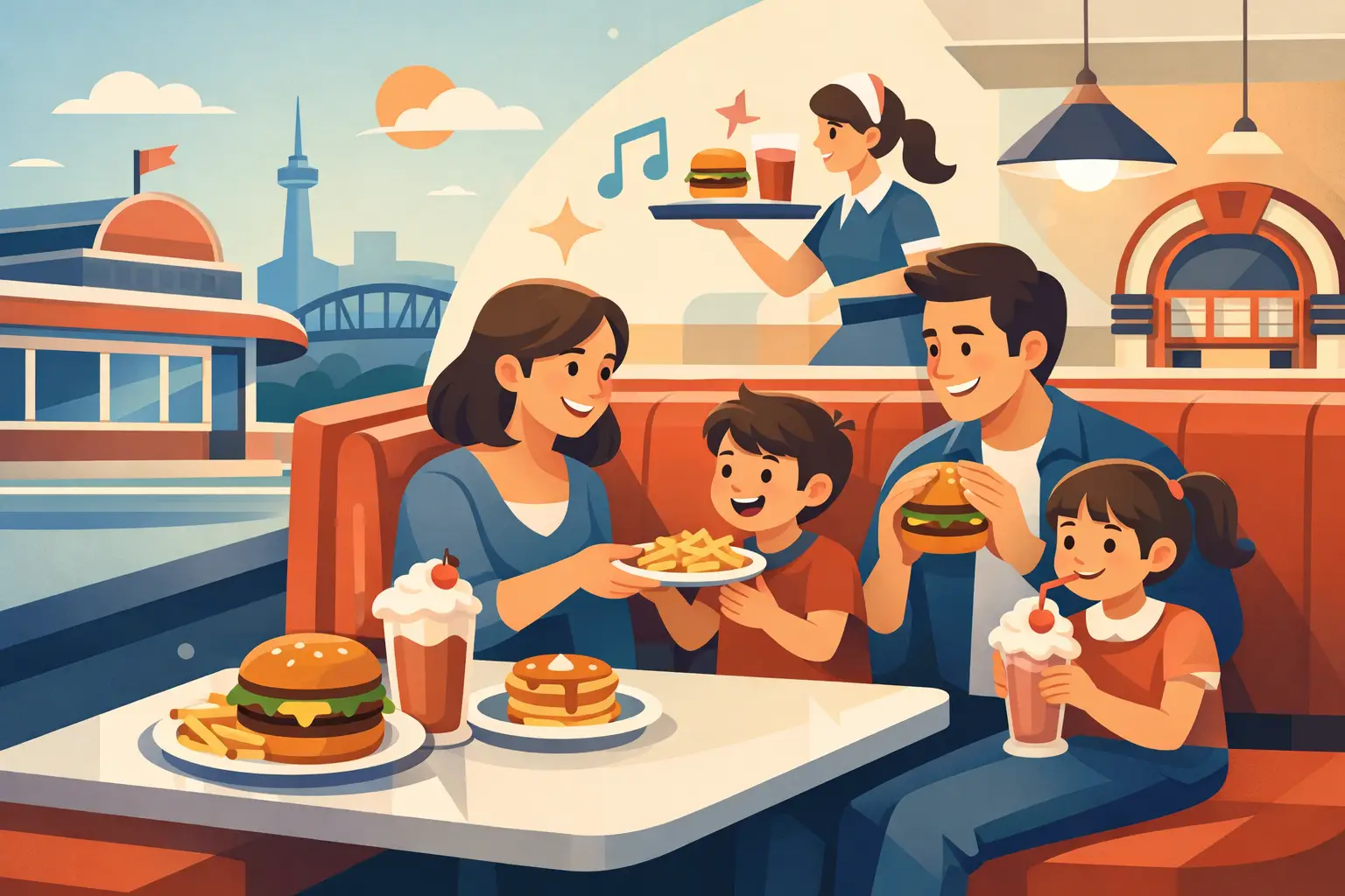 What Makes a Diner Fun for Families in Hamilton