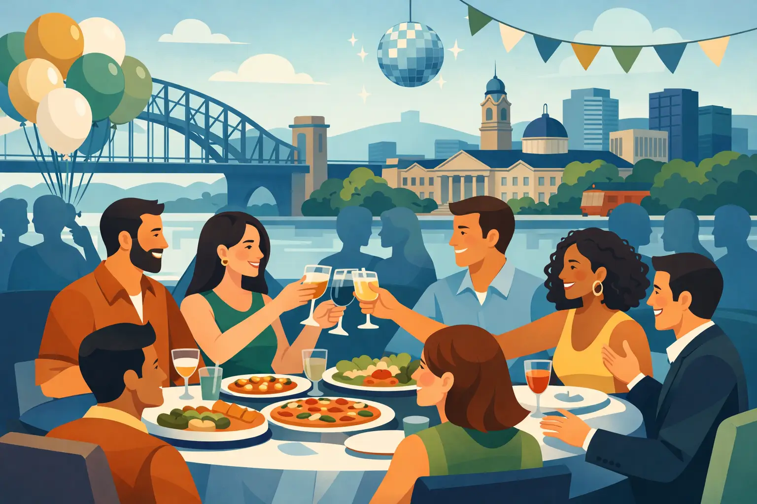 Group Dining Hamilton for Proper Party Plans
