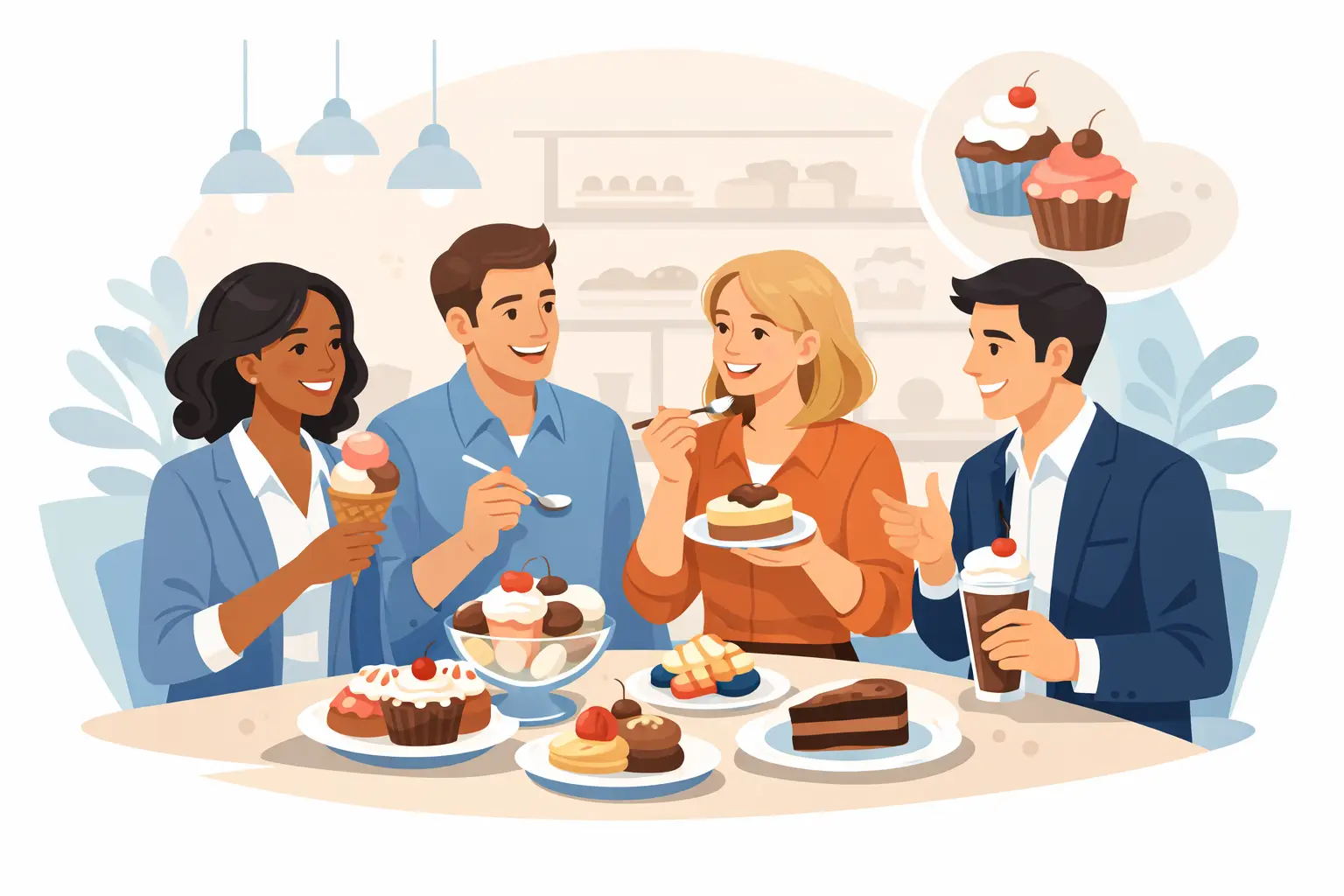 How to Plan an Office Team Dessert Outing